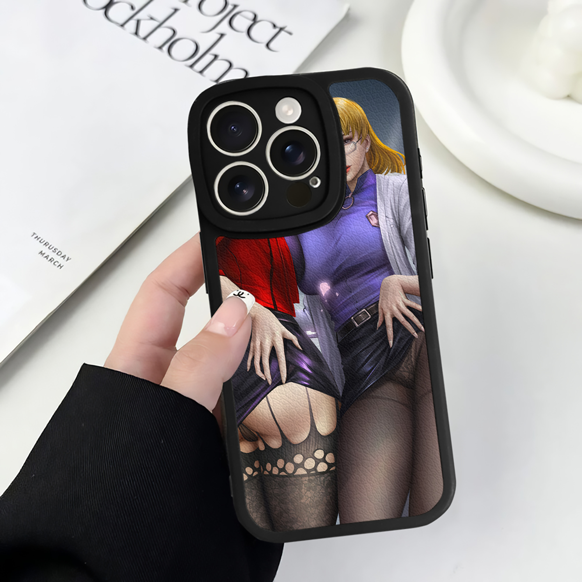 （画像用） EVA 新世紀エヴァンゲリオン 【iPhone 16シリーズ対応】シリコンスマホケース（レザー調） 材質：シリコン